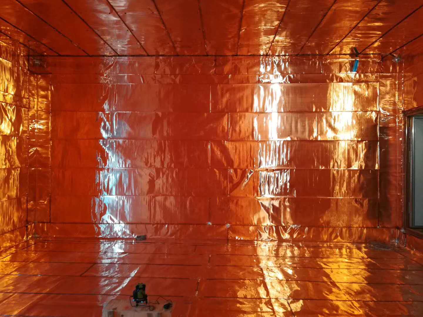 徐州市di一人民醫院，飛利浦3.0t磁共振屏蔽室制作完畢